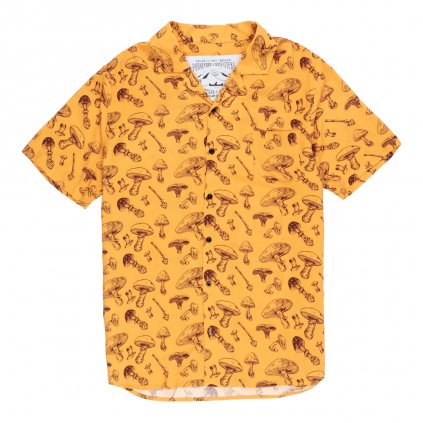 Košile Poler Aloha Shirt - Goomer Brown