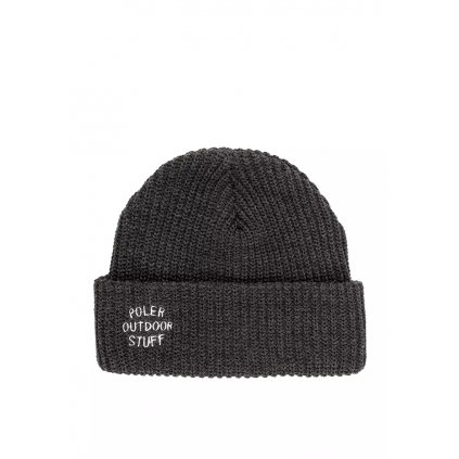 Poler Fancyman Beanie - Dark Grey