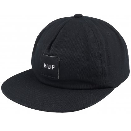 HUF Set Box Snapback - black