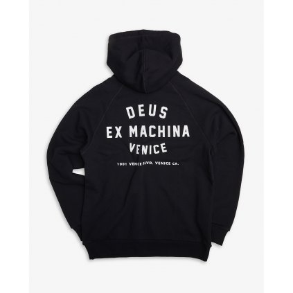 Deus Ex Machina Venice Address Hoodie - Black