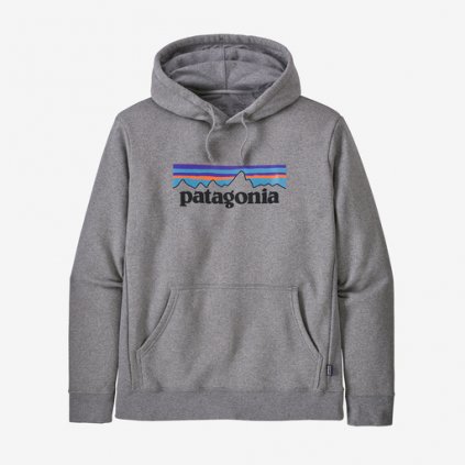 Patagonia P-6 Logo Uprisal Hoody - Gravel Heather