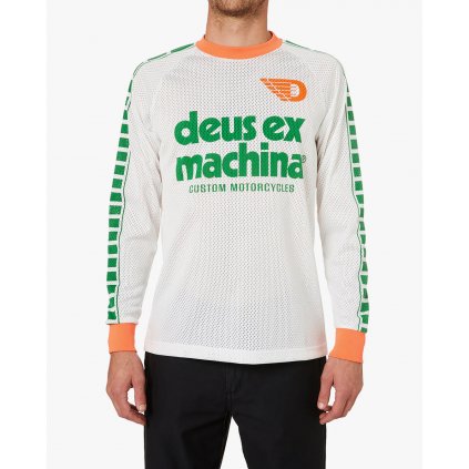 Deus Ex Machina Ventura Moto Jersey - Green Combo