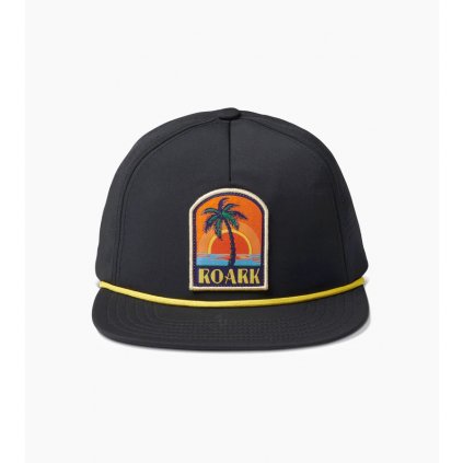 Roark Hybro Strapback Hat Crushable - Black