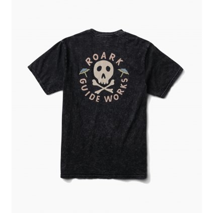 Roark Guideworks Skull Premium Tee - Black