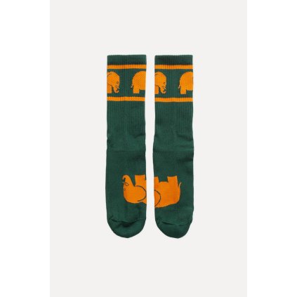 Ponožky Trendsplant Bamboo Athletic Socks - Green