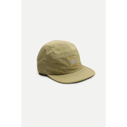 Trendsplant Water Repellent Nylon Five Panel Cap - Sand