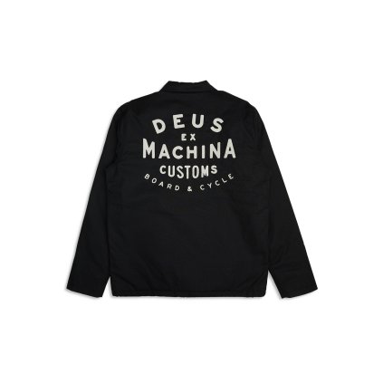 Deus Ex Machina Workshop Coach Jacket - Black
