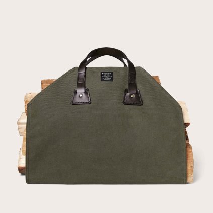 Filson Rugged Twill Log Carrier - Otter Green