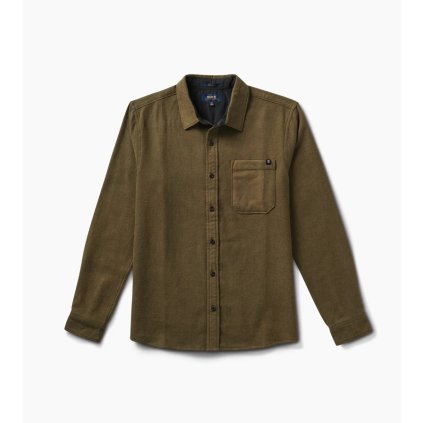 Roark Crossroads Flannel - Dark Military