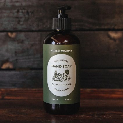 Bradley Mountain Hand Soap - Oakmos and Amber