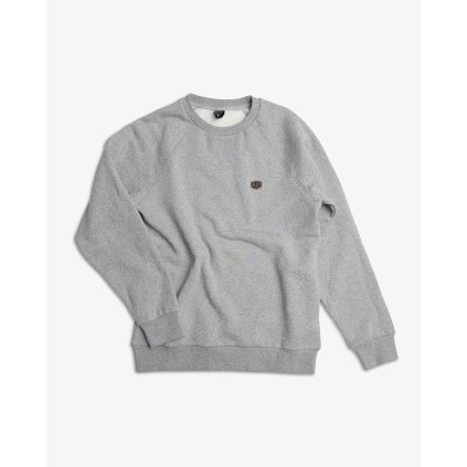 Deus Ex Machina Shield Standard Crew - Grey Marle