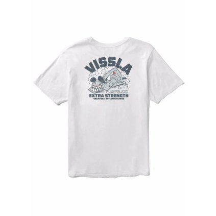 Vissla Creator Plainer Premium Pocket Tee - White