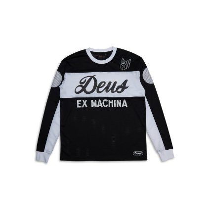 Deus Ex Machina Saber Moto Jersey - Black