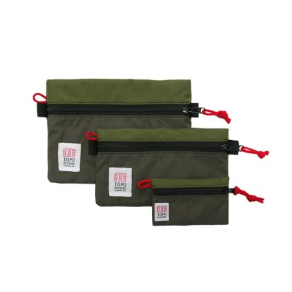 Topo Design Accessory Bag - Olive
