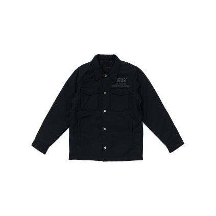 Deus Ex Machina Monty Padded Overshirt - Black