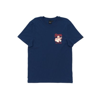 Deus Ex Machina Overbite Tee - Mechanic Blue