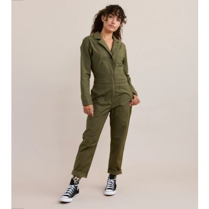 Roark Layover Jumpsuit Romper - Military