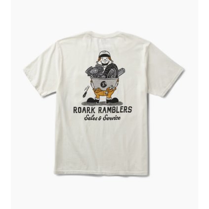 Roark Ramblers Pocket Premium Tee - Off White