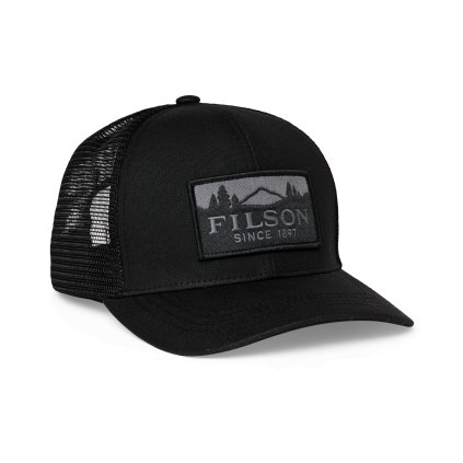 Kšiltovka Filson Logger Mesh Cap - Black