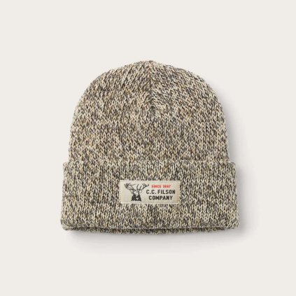 Filson Lined Ragg Wool Beanie - Charcoal Heather