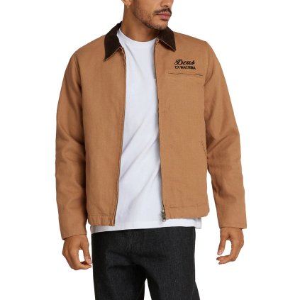 Deus Ex Machina Address Workwear Jacket - Dijon Tan