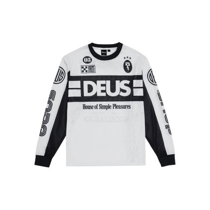 Deus Ex Machina Off Road MX Jersey 2.0 - Dirty White
