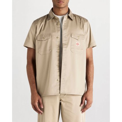 Deus Ex Machina Service Ss Shirt - Khaki