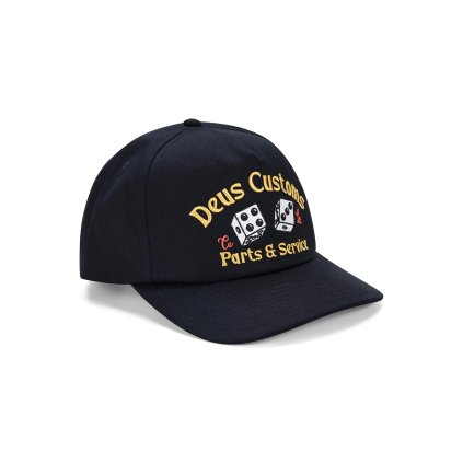Deus Ex Machina Knucklebones Cap - Black