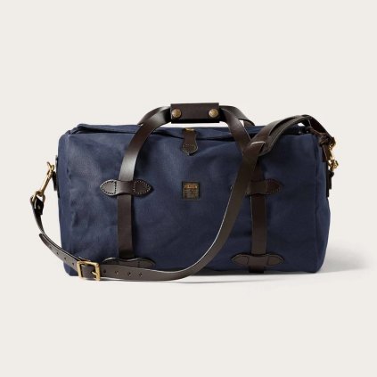 Filson Small Rugged Twill Duffle Bag - Navy