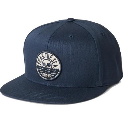 Roark Fear The Sea Snapback Hat - Navy