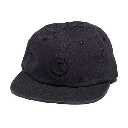 Roark Made To Fade 6 Panel Hat - Washed Charcoal