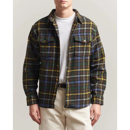Pendleton Big Pocket Shirt - Peat Green
