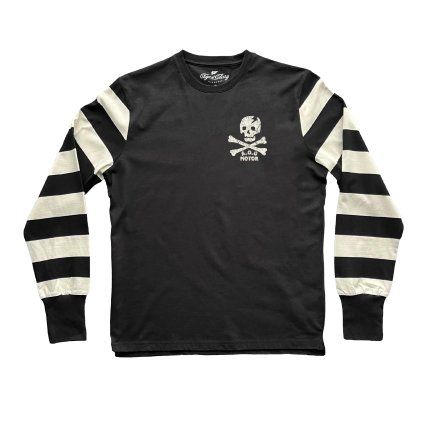 Age of Glory Marauder LS Tee Ecru - Black