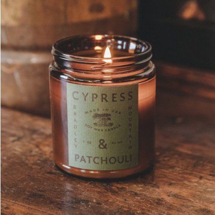 Bradley Mountain Cypress & Patchouli Candle