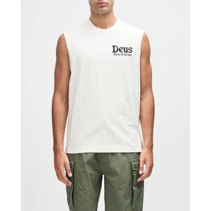 Deus Ex Machina Knucklebones Muscle - Dirty White