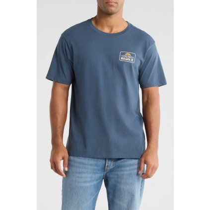 Roark Earth & Sea Tee - Navy