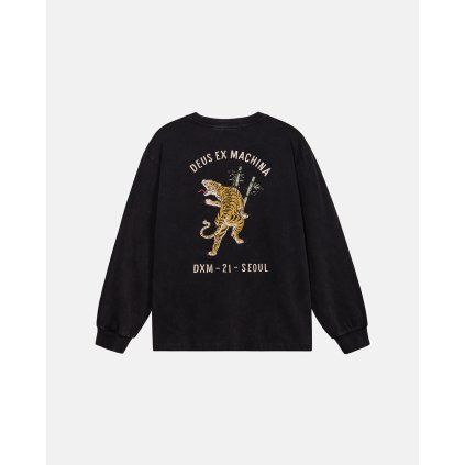Deus Ex Machina Roar Ls Tee - Black