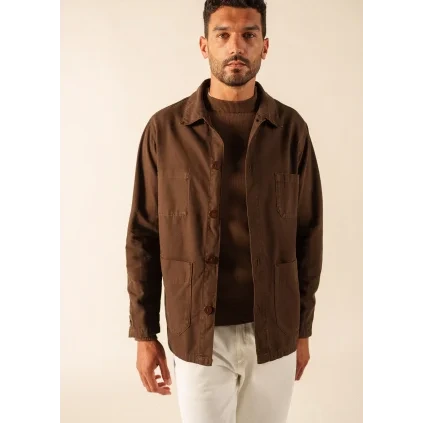 Saint James Sirocco jacket - Expresso