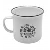 poler mug worlds highes standard of stuff