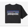 Patagonia Men's P-6 Logo Responsibili-Tee - Black