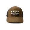 Filson Logger Mesh Cap - Dark Tan