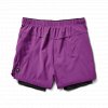 Roark Bommer Shorts 3.5" - Black Sabbath Purple