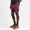 Roark Bommer Shorts 3.5" - Black Sabbath Purple