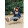 Trendsplant Kid's Navajo Organic Hoodie Trendsplant Blue