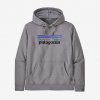 Patagonia P-6 Logo Uprisal Hoody - Gravel Heather
