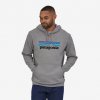 Patagonia P-6 Logo Uprisal Hoody - Gravel Heather