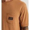 Roark Label Pocket Premium Tee - Pignoli Brown