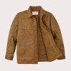 Filson Tin Cloth Cruiser Jacket - Dark Tan