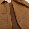 Filson Tin Cloth Cruiser Jacket - Dark Tan