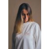 Women's Espliego Pigment Oversized Sweater - Almond Milk